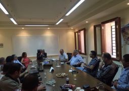 Le président et les membres du comité « Gibran Khalil Gibran » ont visité le conseil municipal
